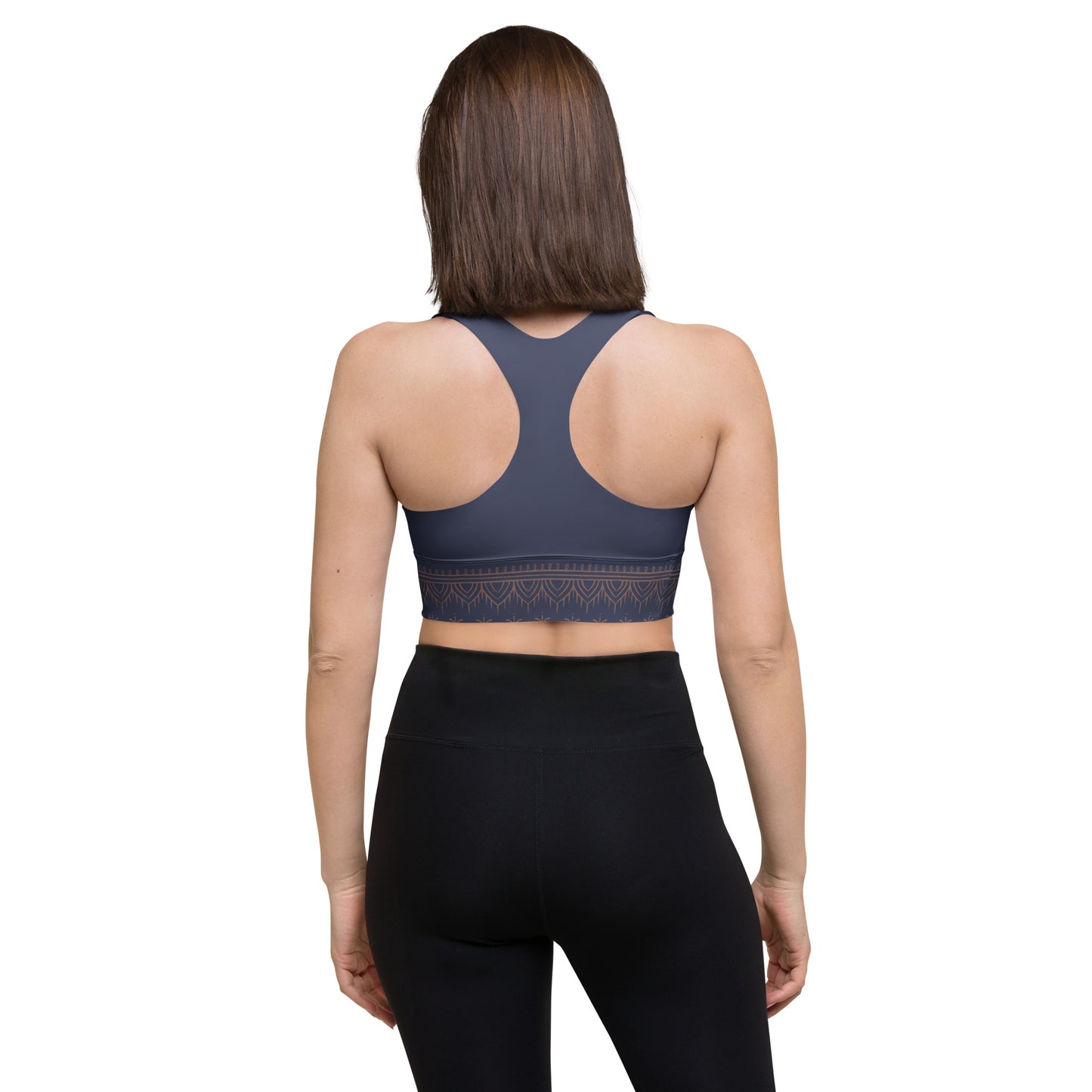 Longline sports bra