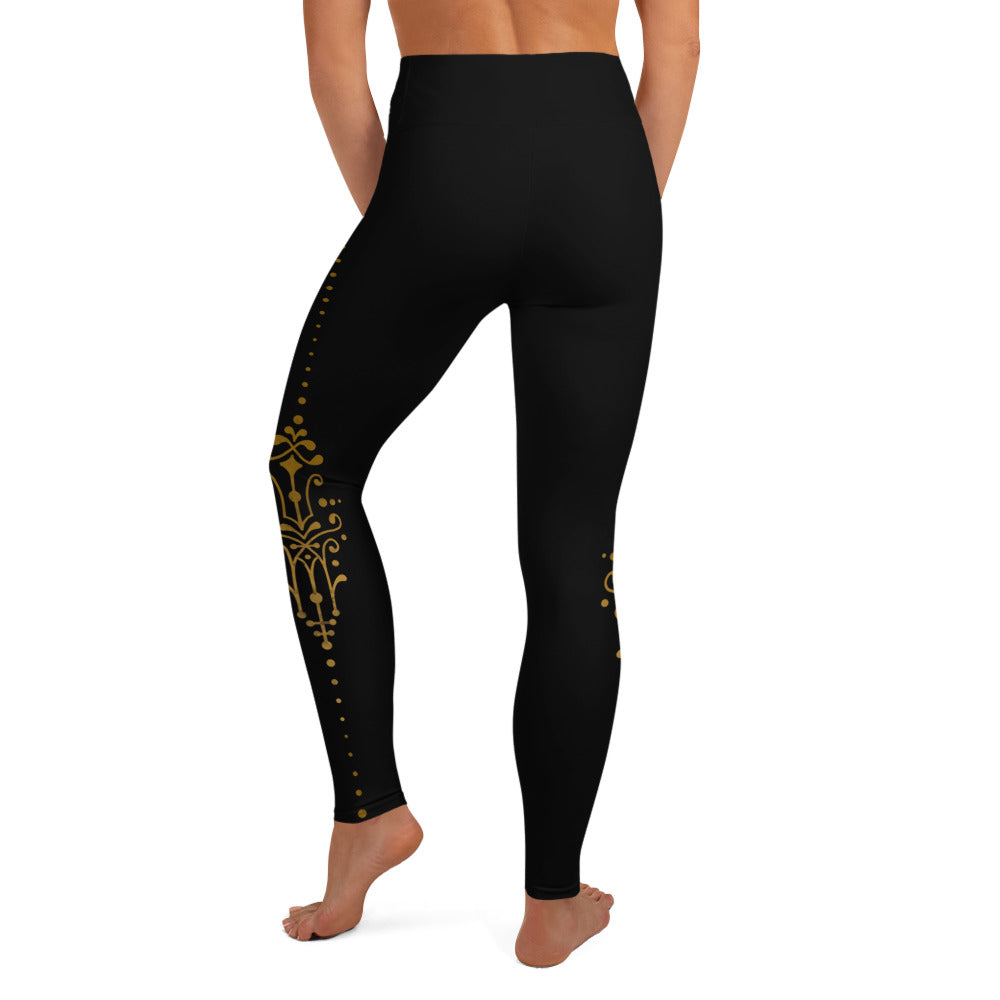 Yoga Leggings - Black Onyx