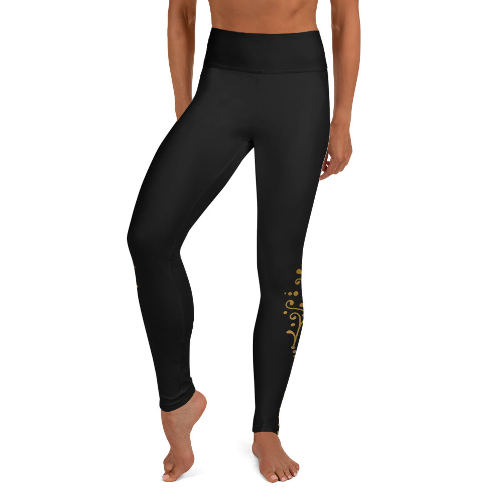 Yoga Leggings - Black Onyx