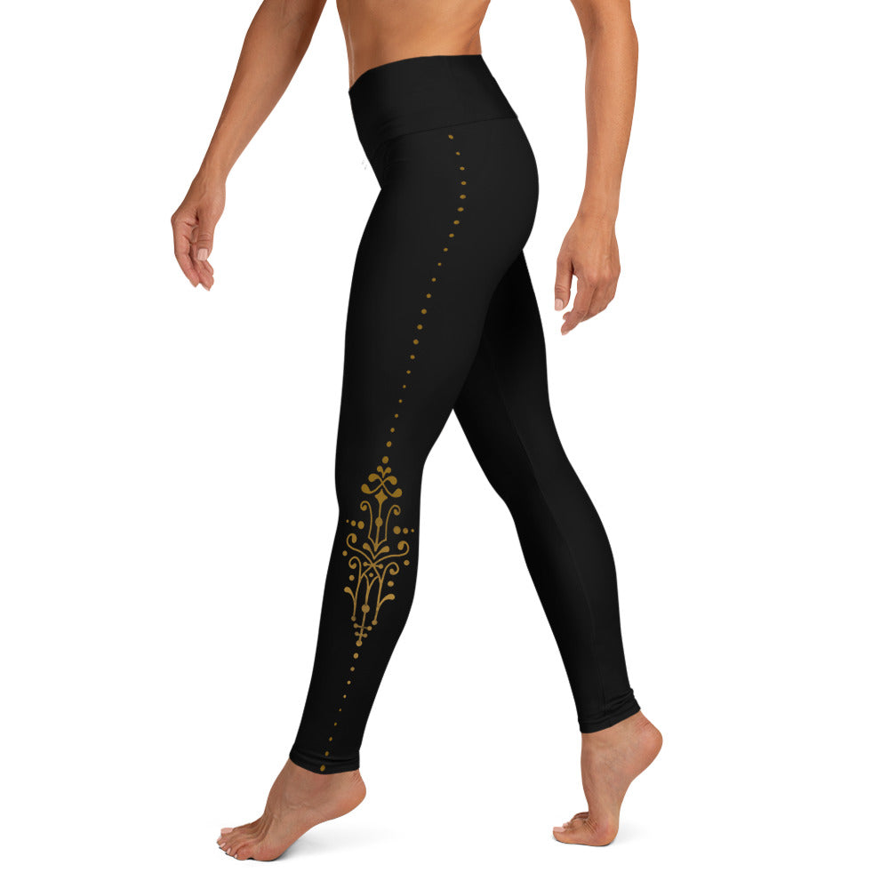 Yoga Leggings - Black Onyx