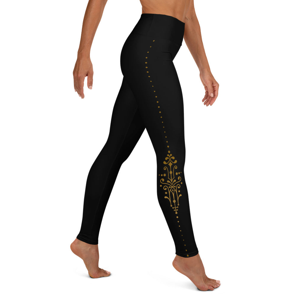 Yoga Leggings - Black Onyx